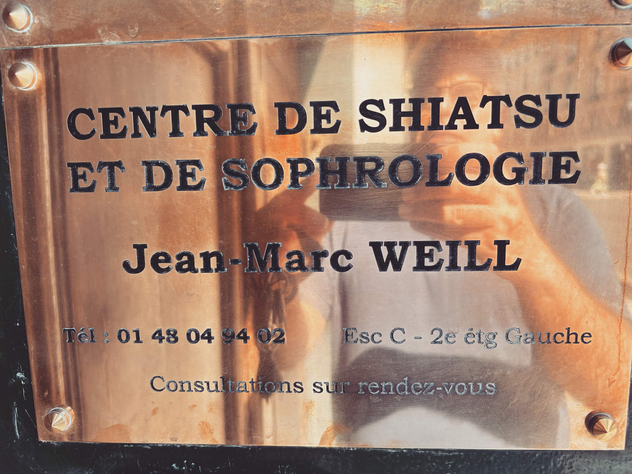 Jean-Marc Weill, Sophrologue.